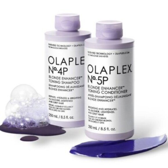 Olaplex Purple Blonde Enhancer Toning Shampoo & Conditioner Set - Picture 1 of 6